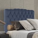 Ver imagem 7 de Cabeceira Casal 138 cm Milan Veludo Azul Soon