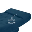 Ver imagem 5 de Maca Estética para Extensão de Cílios Charme + Mocho Tapeçado Veludo Azul Marinho