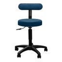 Ver imagem 7 de Maca Estética para Extensão de Cílios Charme + Mocho Tapeçado Veludo Azul Marinho