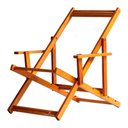 Ver imagem 4 de Kit 5 Espreguiçadeira Preguiçosa Dobrável Mel Cb-cinza Floral