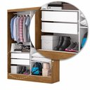 Ver imagem 6 de Guarda-roupa Belem 2 Portas de Correr 2 Gavetas com Espelho
