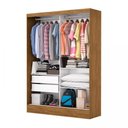 Ver imagem 4 de Guarda-roupa Belem 2 Portas de Correr 2 Gavetas com Espelho