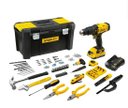 Ver imagem 1 de Kit Parafusadeira Furadeira de Impacto Stanley SCD711C1H 20V 119 Pcs