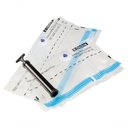 Ver imagem 2 de Kit de Saco a Vácuo Organizador 4 Médios 45x65cm Transparente Vac Bag Ordene + Bomba de Ar