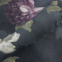 Ver imagem 6 de Papel de Parede Floral Azul Petróleo e Roxo Vinilico Lavável+ Cola Inclusa