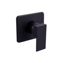 Ver imagem 1 de Acabamento para Registro Monocomando Ducha Chuveiro Padrão Base Deca Preto Fosco Black Matte Metal P