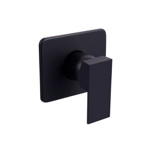 Acabamento para Registro Monocomando Ducha Chuveiro Padrão Base Deca Preto Fosco Black Matte Metal P