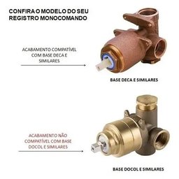 Acabamento para Registro Monocomando Ducha Chuveiro Padrão Base Deca Preto Fosco Black Matte Metal P - 2