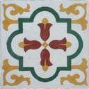 Ver imagem 6 de Cabideiro em Madeira com Ladrilho Hidráulico Porta Chaves Roupas Bolsas Ladrilho E1