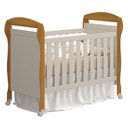 Ver imagem 2 de Quarto de Bebê 4 Portas com Cômoda com Porta Elfe Classic e Berço Americano Danny Areia Savana