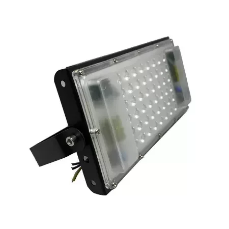 Ver imagem 2 de Refletor 50w Modular Led Smd Slim Industrial Branco Frio 6500k Ip67 Bivolt