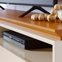 Ver imagem 5 de Rack Bancada Selene Cinamomo/off White para Tv até 75” - Madetec