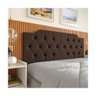 Cabeceira Capela Cama de Casal Queen 1.60 - Mg Magazine:marrom - 4
