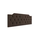 Ver imagem 2 de Cabeceira Capela Cama de Casal Queen 1.60 - Mg Magazine:marrom