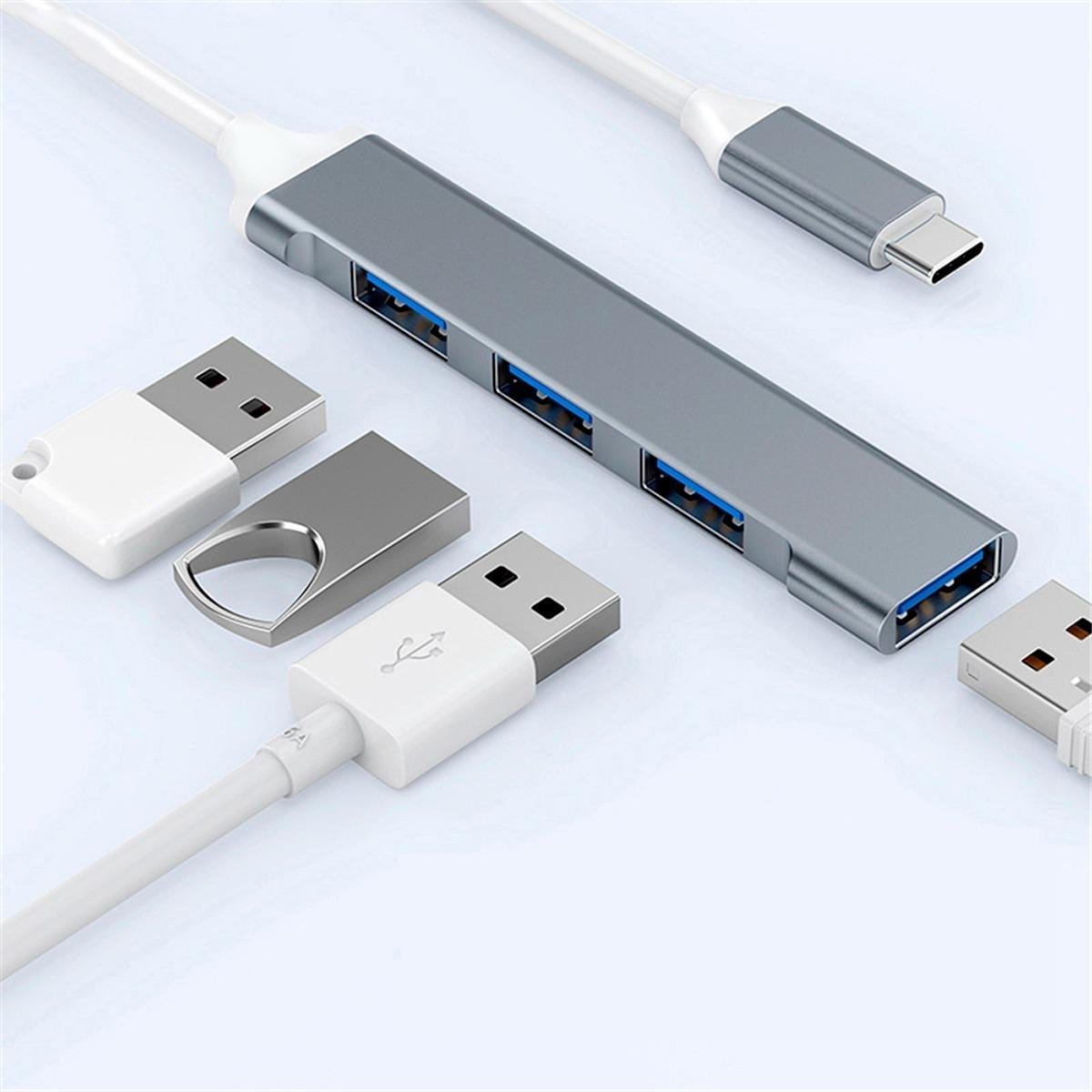 Hub Usb Type-c 4 Portas Usb 3.0 5 Gbps - 3