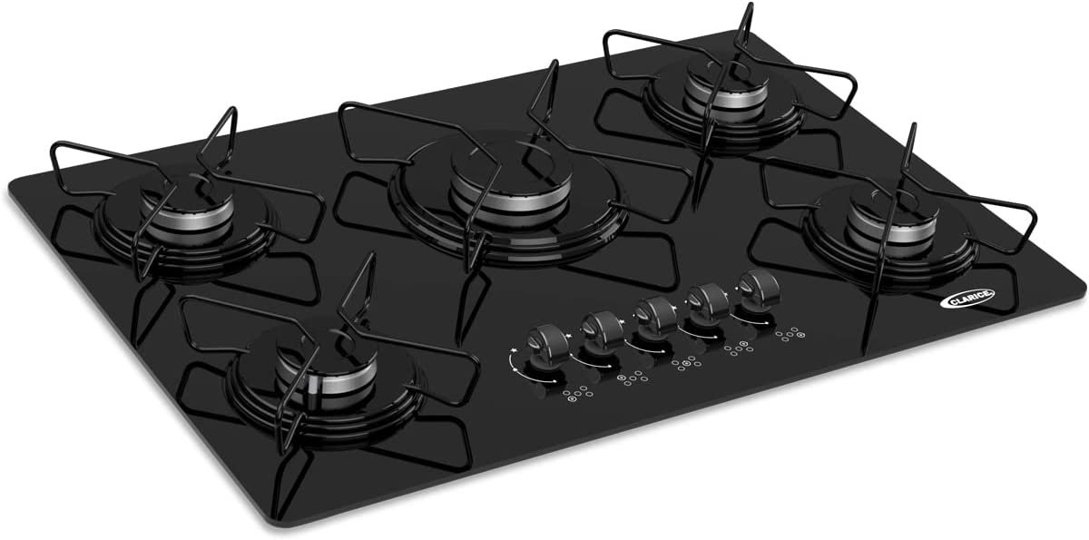 Fogão a Gás Cooktop 5b Mega Chama