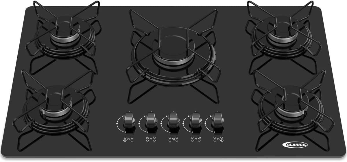 Fogão a Gás Cooktop 5b Mega Chama - 2