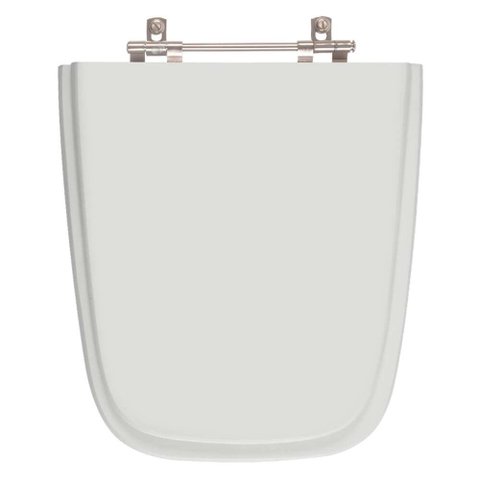 Assento Sanitario Poliester Aero Silver (Cinza Claro) para vaso Ideal Standard