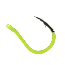 Anzol Maruri Jigging Hook Aqua Amarelo Limão 7/0 - C/06un - 2