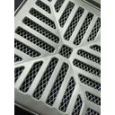 Ver imagem 3 de Grelha Pluvial 20x20 Côncava Alumínio e Tela Anti Escorpião