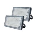 Ver imagem 1 de Refletor Holofote 50w Modular Led Slim Industrial 6500k Branco Frio Bivolt