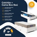 Ver imagem 4 de Cama Box Baú com Colchão Gazin de Espuma D28 Double Face Force Plus Solteiro 88cm