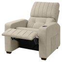 Ver imagem 5 de Poltrona do Papai Reclinável Real em Bouclê Cor:boucle Bege Escuro