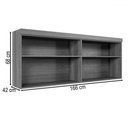 Ver imagem 3 de Modulo Facinium 4 Portas Cinamomo - Pnr Móveis