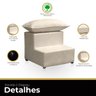 Escada Escadinha 2 Degraus para Maca Estetica com Almofada Clinica Tatuagem Suede Tkj Decorações Esc - 4