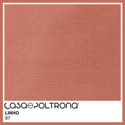 Sofá Curvo 03 Lugares 180cm Braço Esquerdo Thommy Pés Preto Fosco Linho Coral - Casaepoltrona - 5