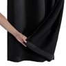 Cortina Blackout em Tecido Preto Quarto Sala 2,80x2,60 Corta Luz Casa Dona - 3