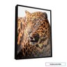 Quadro Onça Pintada:grande 100x75/moldura Prisma e Vidro - 1