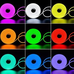 Kit Mangueira Fita Led Neon Flex Rgb 20 Metros + Rabicho 8 Efeitos 220v - 7