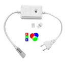 Ver imagem 3 de Kit Mangueira Fita Led Neon Flex Rgb 20 Metros + Rabicho 8 Efeitos 220v