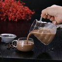 Ver mais imagens de Cafeteira Vidro Borossilicato 300ml Tampa Hermética Café Chá