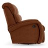 Poltrona do Papai Reclinável Kalie Glider Giratória Usb Fh9 Veludo Terracota - Mpozenato - 5