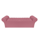 Ver imagem 1 de Recamier Baú Calçadeira Quarto Queen 158cm Barcelona:suede Rosê