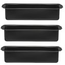 Ver imagem 1 de Forma Assadeira de Pão Retangular Média Antiaderente 1,3l | 03 Un