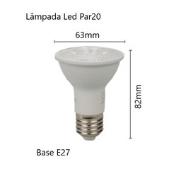 Lâmpada Led Par20 7w E27 Bivolt Avant - 4
