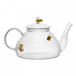 Chaleira de Vidro Borossilicato com Filtro Lovely Bee 650ml - 2