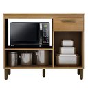 Ver imagem 2 de Balcão para Cooktop 5 Bocas Teresina Valdemóveis Cinamomo