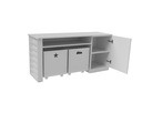 Ver imagem 1 de Rack com Baús Infantil com Porta Carrinhos Kauan 100% Mdf - Único
