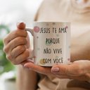 Ver imagem 2 de Caneca Flork Não Vive com Você