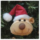 Ver imagem 5 de Enfeite Pendente Para Árvore De Natal Ursinho 15cm 4 Unidades