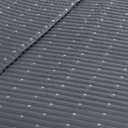 Ver imagem 4 de Kit Cobre Leito Casal Queen Size Bordado Urbany Hipercal 400 Fios Cinza