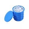 Ice Cube Maker Genie Forma de Gelo Balde Silicone Balde P/ Gelo - 1