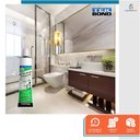 Ver imagem 5 de Kit com 4 Silicones Acético Incolor Tekbond 50g Adesivo Vedação e Fixação em Ambientes Internos e Ex