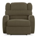 Ver imagem 3 de Poltrona do Papai Reclinável Kalie Power Elétrica Fh9 Veludo Capuccino - Mpozenato