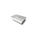 Ver imagem 1 de Travessa Melamina Cuba Gn 1/4 26,5x16,2x7cm Branco - Mezza