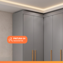 Ver imagem 6 de Guarda Roupas Modulado Closet de Canto 5 Portas Madrid